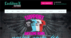Desktop Screenshot of lockdownclothing.com